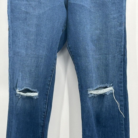 True Religion Starr High Rise Cropped Straight Jeans Women’s 29 (29/27) Distress - Picture 4 of 13